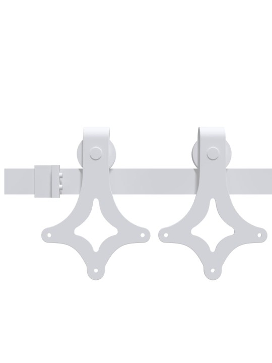 Liuguks pruun 61 x 198.5 cm puit ja metall