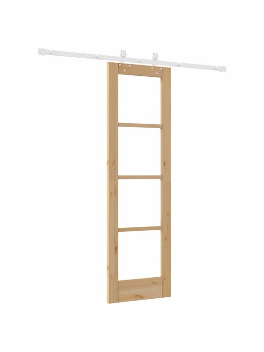 Liuguks pruun 61 x 198.5 cm puit ja metall