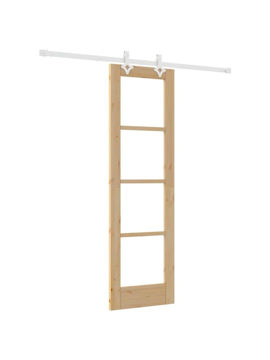 Liuguks pruun 61 x 198.5 cm puit ja metall