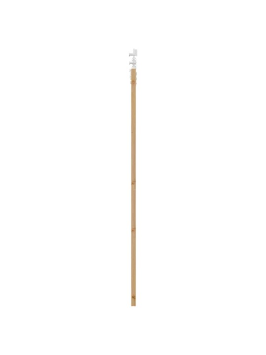 Liuguks pruun 61 x 198.5 cm puit ja metall