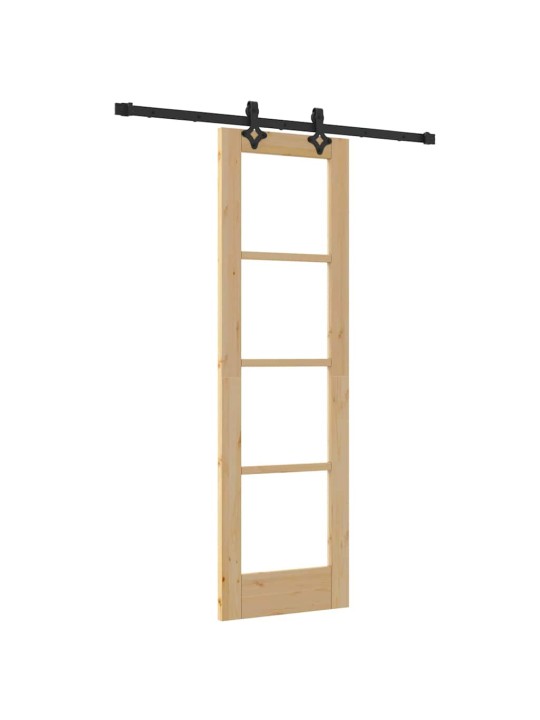 Liuguks pruun 61 x 198.5 cm puit ja metall