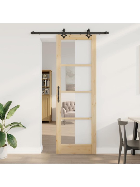 Liuguks pruun 78 x 232 cm puit ja metall