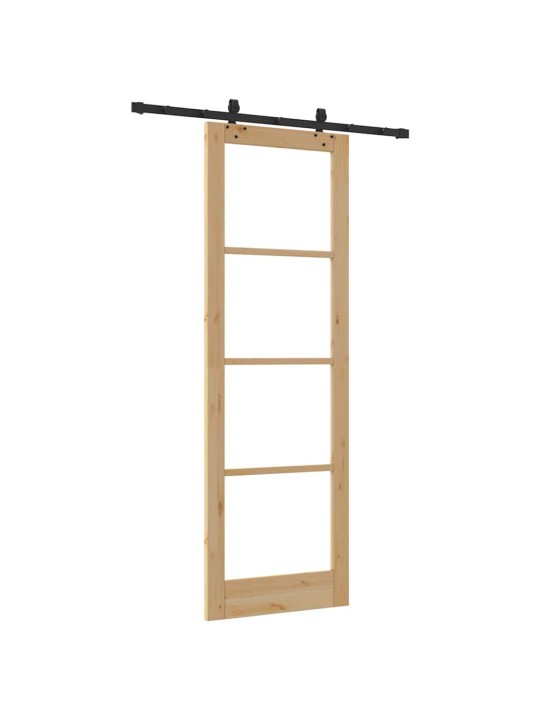Liuguks pruun 78 x 232 cm puit ja metall