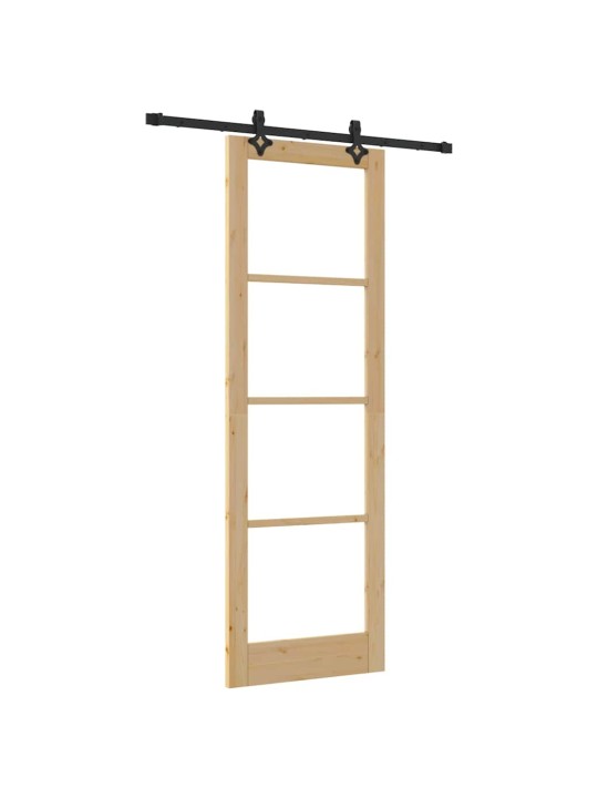 Liuguks pruun 78 x 232 cm puit ja metall