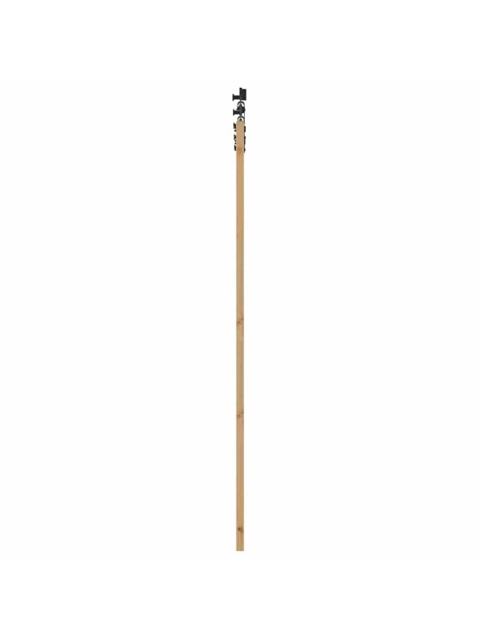 Liuguks pruun 83 x 211 cm puit ja metall
