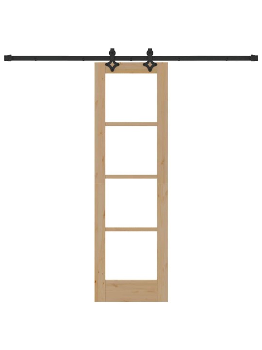 Liuguks pruun 61 x 198.5 cm puit ja metall