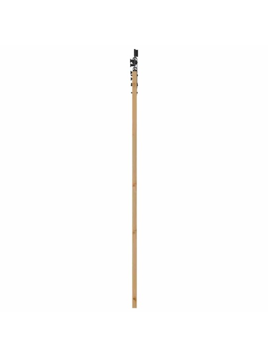 Liuguks pruun 61 x 198.5 cm puit ja metall