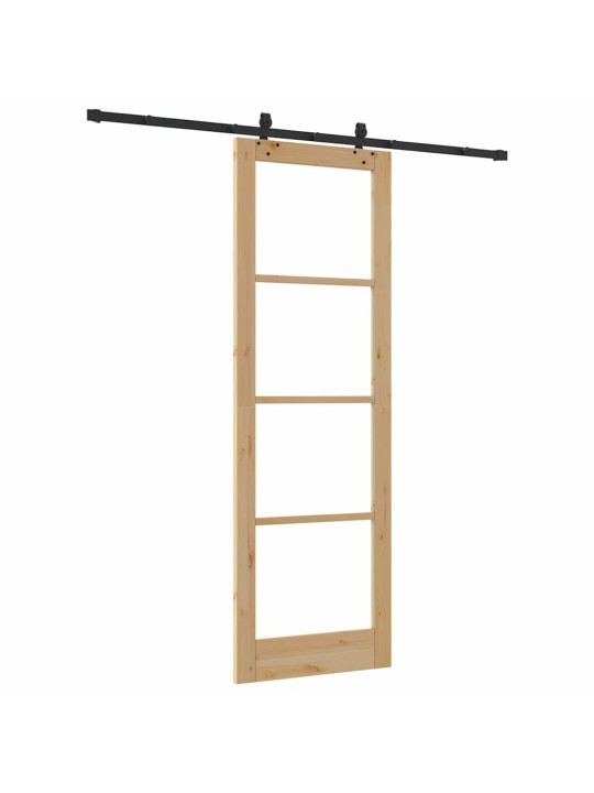 Liuguks pruun 78 x 232 cm puit ja metall