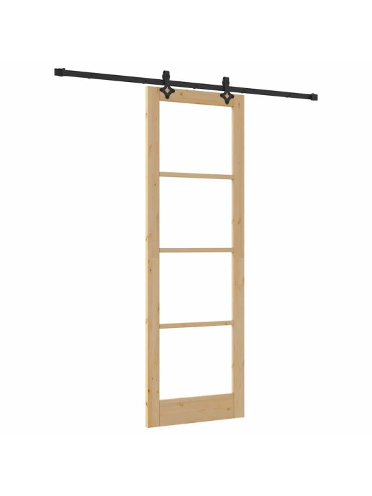 Liuguks pruun 78 x 232 cm puit ja metall