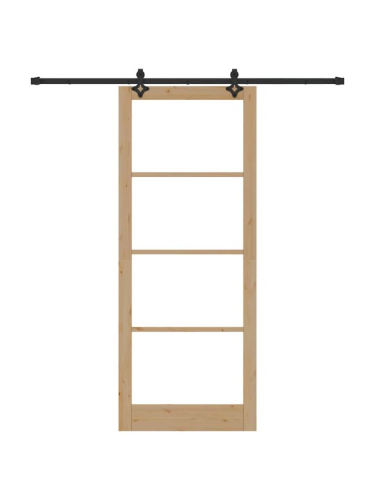Liuguks pruun 93 x 232 cm puit ja metall