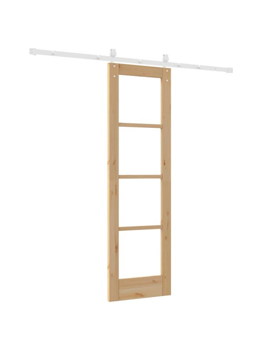 Liuguks pruun 61 x 198.5 cm puit ja metall