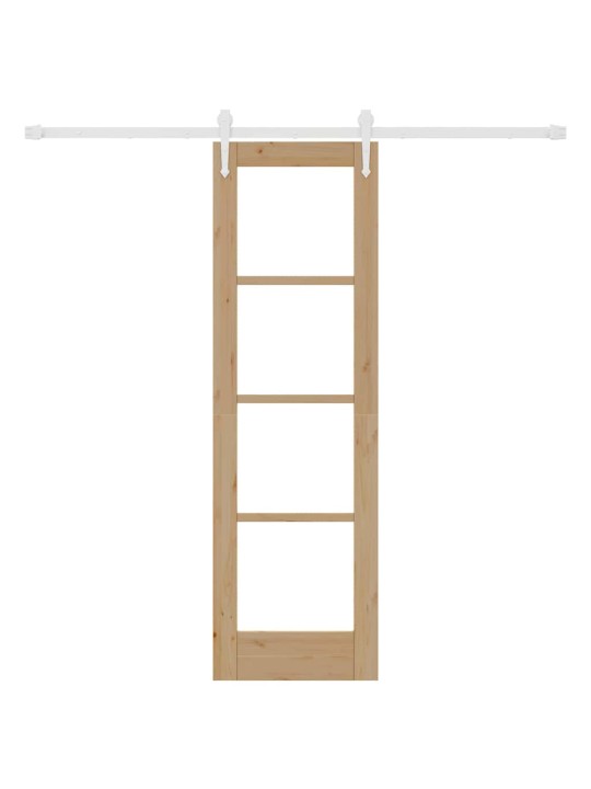 Liuguks pruun 61 x 198.5 cm puit ja metall