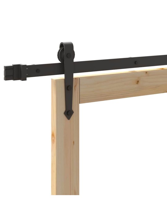 Liuguks pruun 61 x 198.5 cm puit ja metall