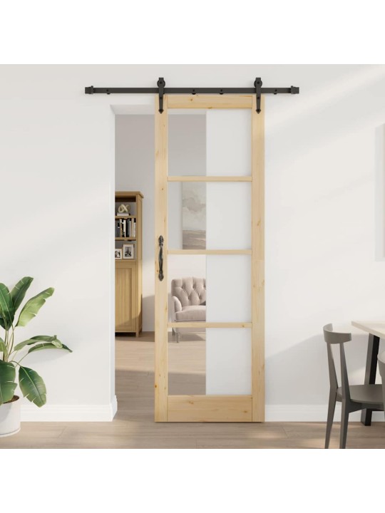 Liuguks pruun 78 x 232 cm puit ja metall