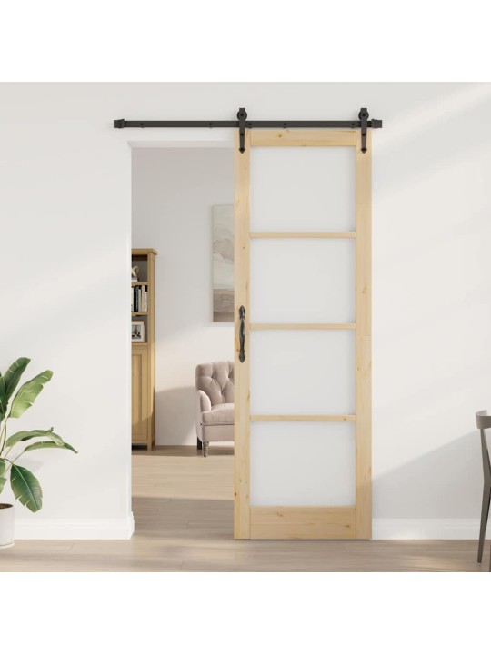 Liuguks pruun 78 x 232 cm puit ja metall
