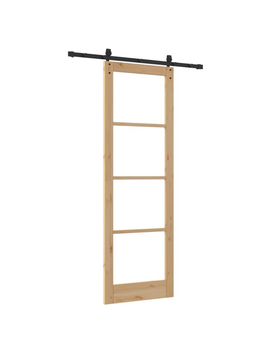 Liuguks pruun 78 x 232 cm puit ja metall