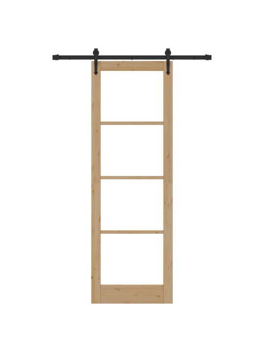 Liuguks pruun 78 x 232 cm puit ja metall