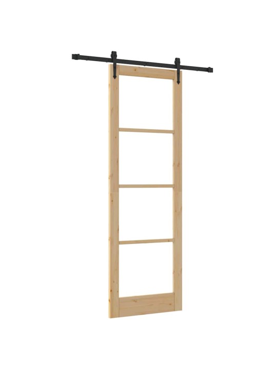 Liuguks pruun 78 x 232 cm puit ja metall