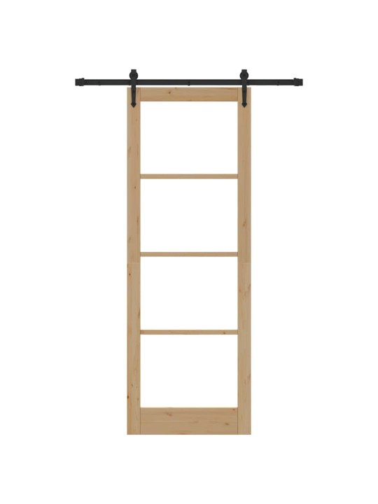 Liuguks pruun 83 x 232 cm puit ja metall