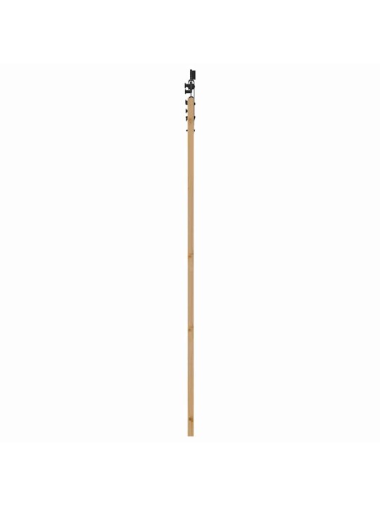 Liuguks pruun 73.5 x 211 cm puit ja metall