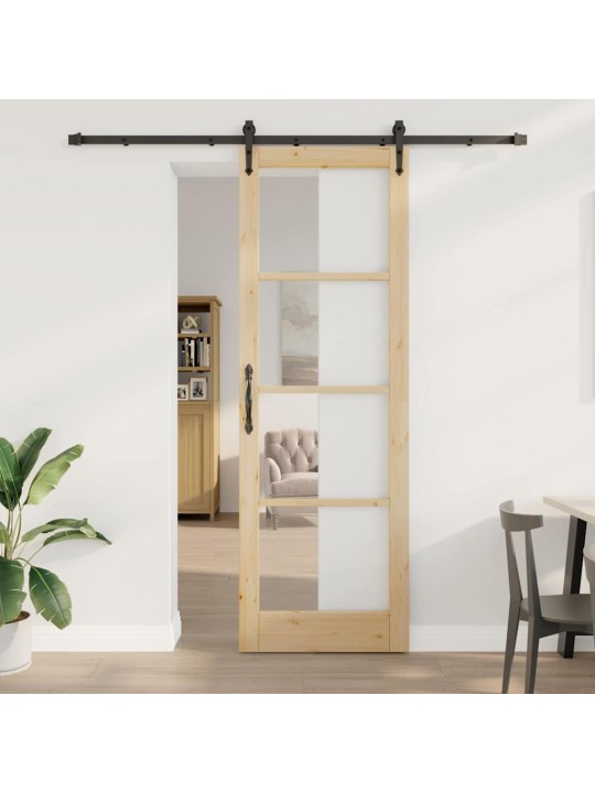 Liuguks pruun 78 x 232 cm puit ja metall