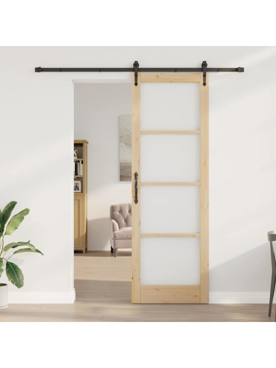 Liuguks pruun 78 x 232 cm puit ja metall