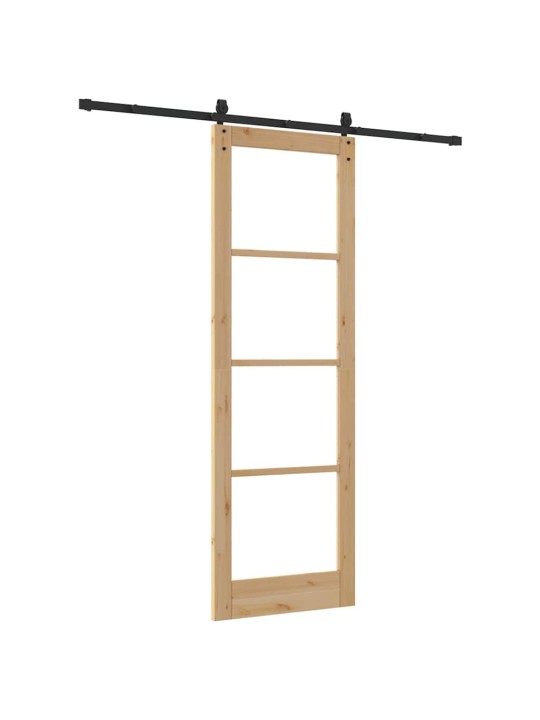 Liuguks pruun 78 x 232 cm puit ja metall