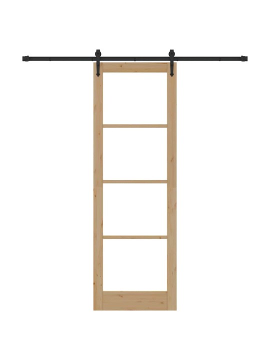 Liuguks pruun 78 x 232 cm puit ja metall