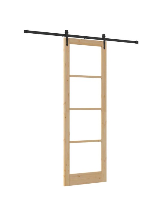 Liuguks pruun 78 x 232 cm puit ja metall