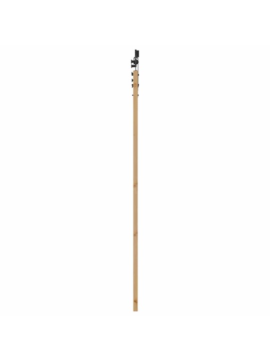 Liuguks pruun 83 x 202 cm puit ja metall