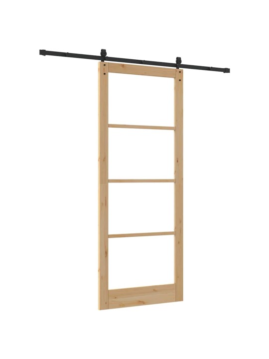Liuguks pruun 93 x 232 cm puit ja metall