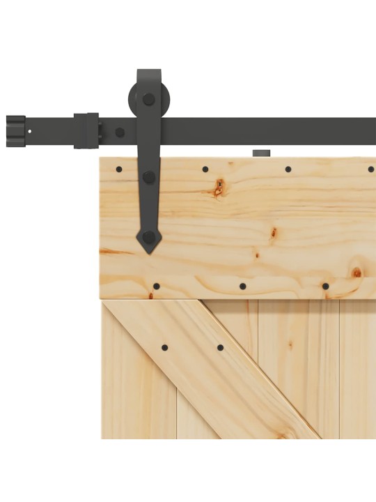 Liuguks tarvikutega 80 x 210 cm, männipuit