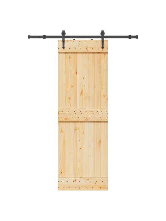 Liuguks tarvikutega, 70 x 210 cm, männipuit