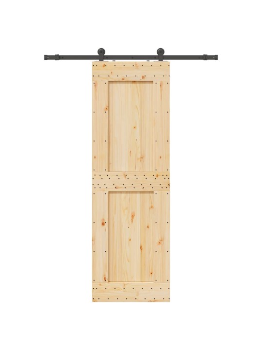 Liuguks tarvikutega, 70 x 210 cm, männipuit