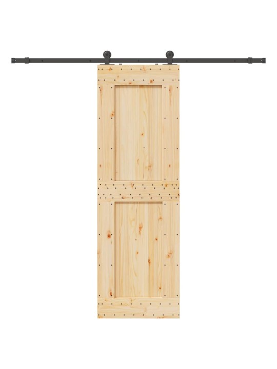 Liuguks tarvikutega, 70 x 210 cm, männipuit