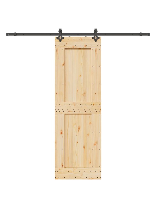 Liuguks tarvikutega, 70 x 210 cm, männipuit