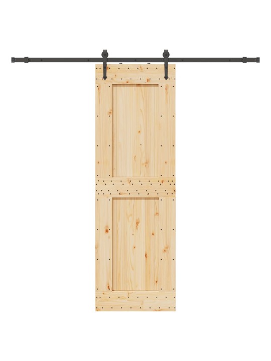 Liuguks tarvikutega, 70 x 210 cm, männipuit