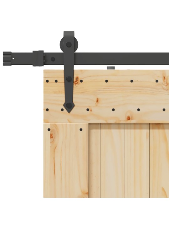 Liuguks tarvikutega, 100 x 210 cm, männipuit