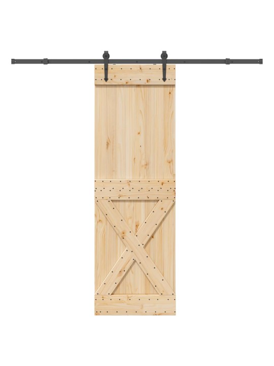 Liuguks tarvikutega, 70 x 210 cm, männipuit