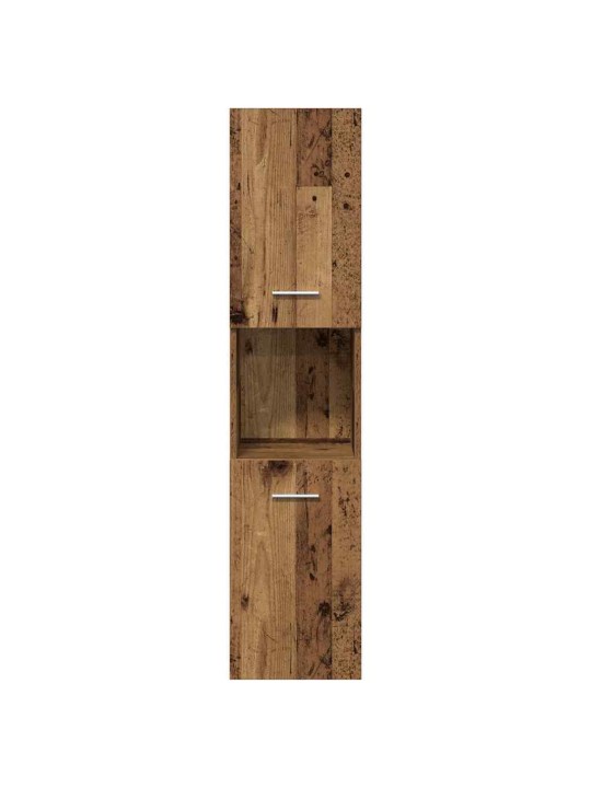 Vannitoa mööbli komplekt 4 tk vana puit 41 x 38.5 x 46 cm