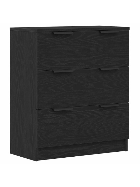 Buffet sahtliga must tamm 180 x 30 x 70 cm tehispuit