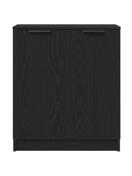 Buffet sahtliga must tamm 180 x 30 x 70 cm tehispuit