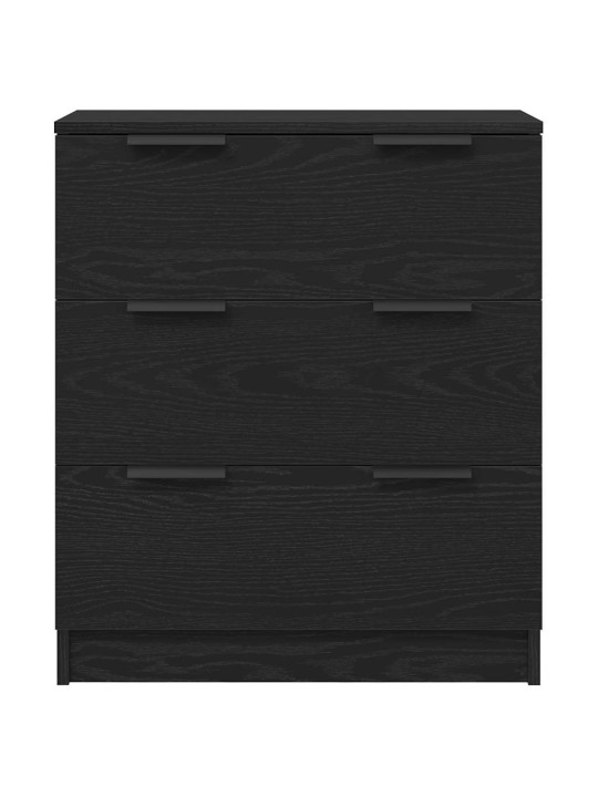 Buffet sahtliga must tamm 180 x 30 x 70 cm tehispuit