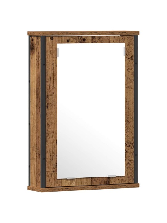 Vannitoa mööblikomplekt uksega 2 tk pruun 60 x 30 x 60 cm tehispuit
