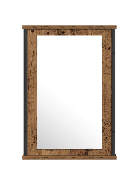 Vannitoa mööblikomplekt uksega 2 tk pruun 60 x 30 x 60 cm tehispuit