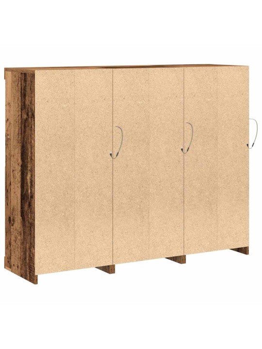 Kõide 3 tk vana puit 123 x 37 x 100 cm tehispuit