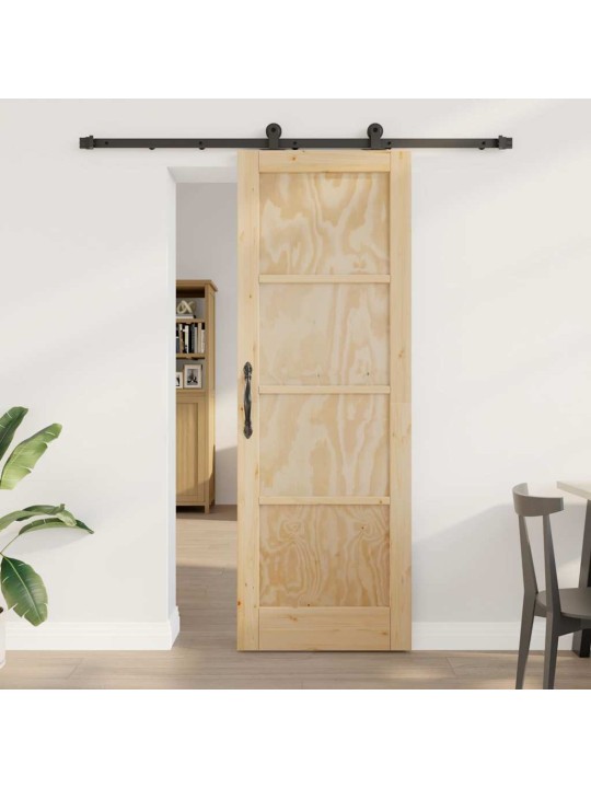Liuguks komplekt manuaalne naturaalne ja must 73.5 x 211 cm