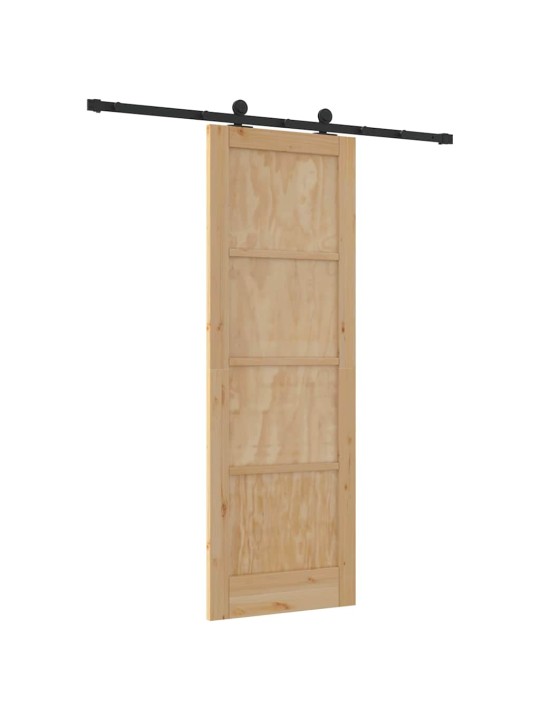 Liuguks komplekt manuaalne naturaalne ja must 73.5 x 211 cm