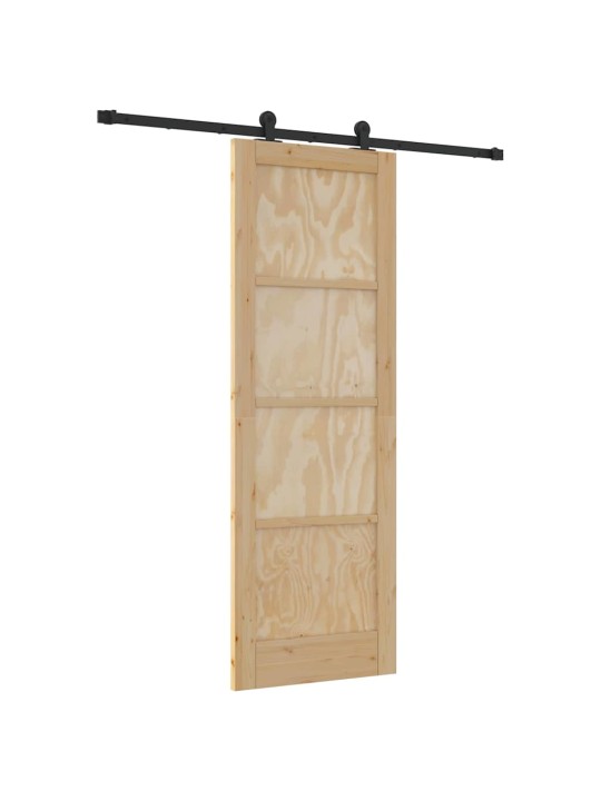 Liuguks komplekt manuaalne naturaalne ja must 73.5 x 211 cm