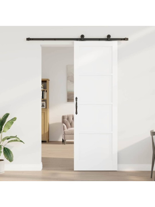 Liuguks komplekt manuaalne valge ja must 78 x 232 cm